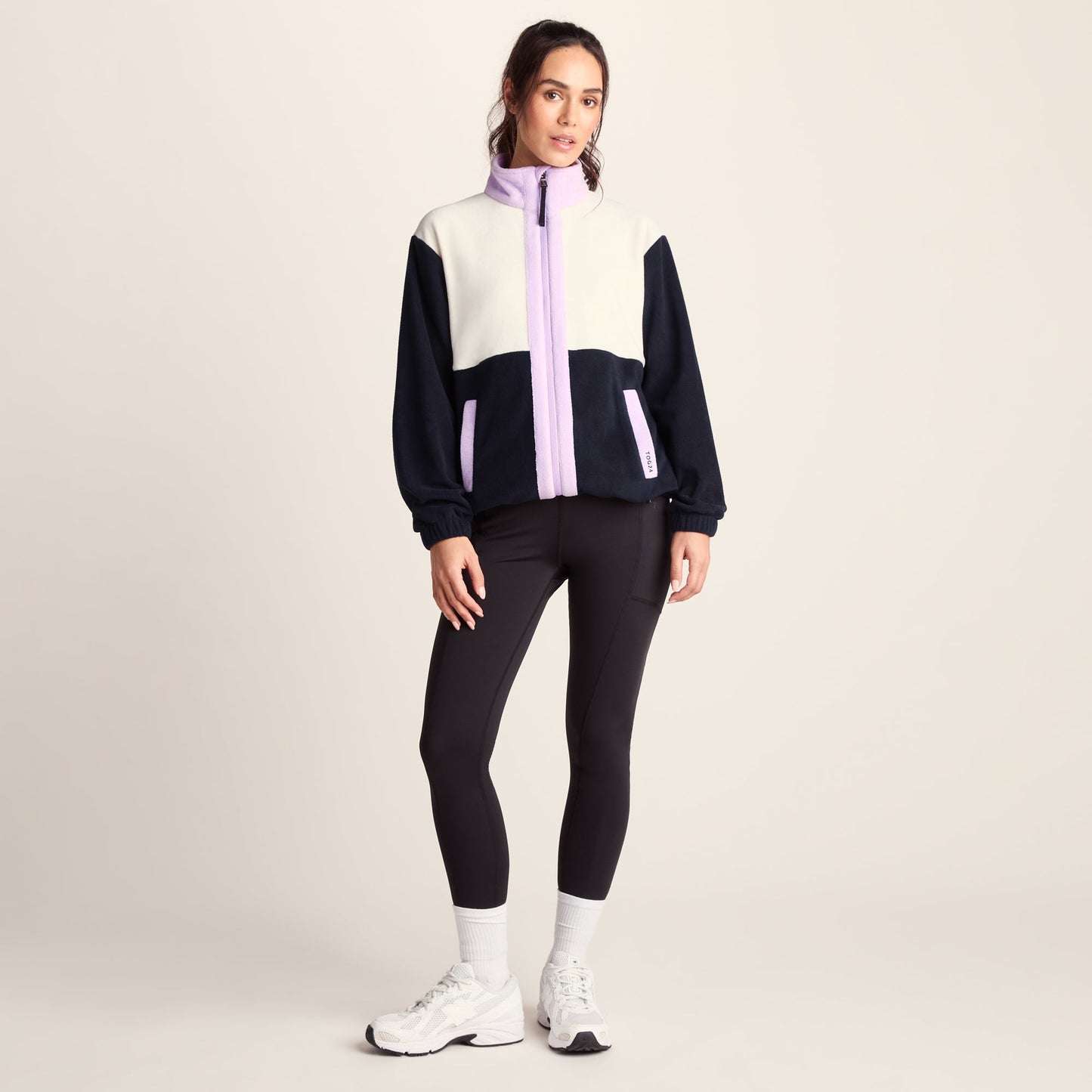 Bardon Womens Relaxed Fit Microfleece Jacket - Dark Indigo