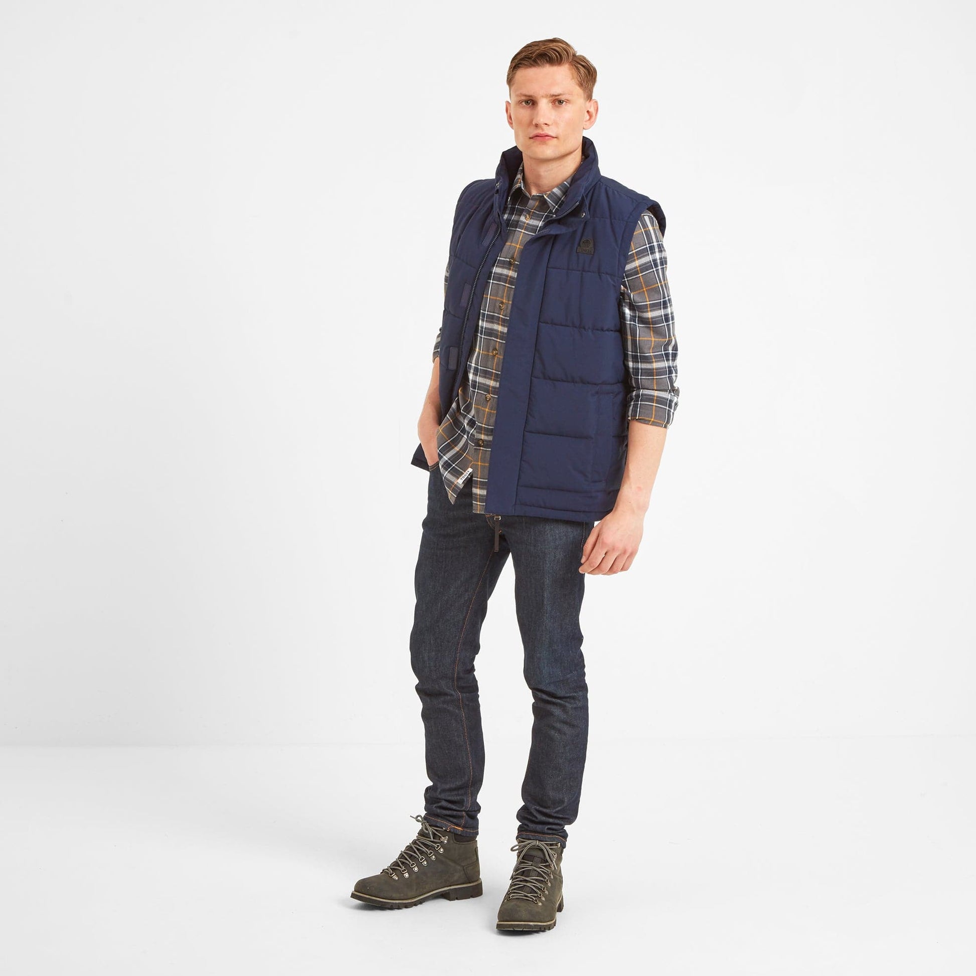 Barmston Mens Insulated Gilet - Navy