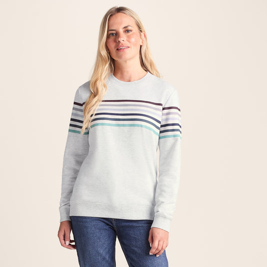 Bayman Womens Supersoft Sweat - Ice Grey Marl