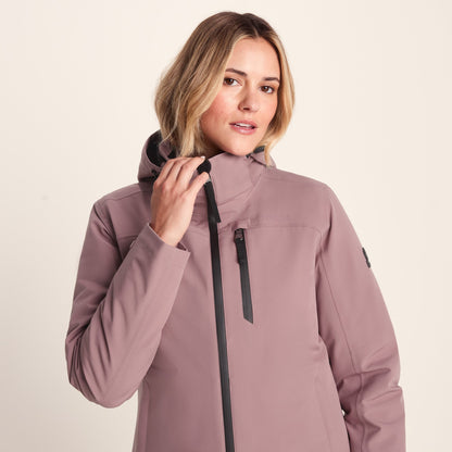 Beverley Womens 3-in-1 Waterproof Jacket - Mauve