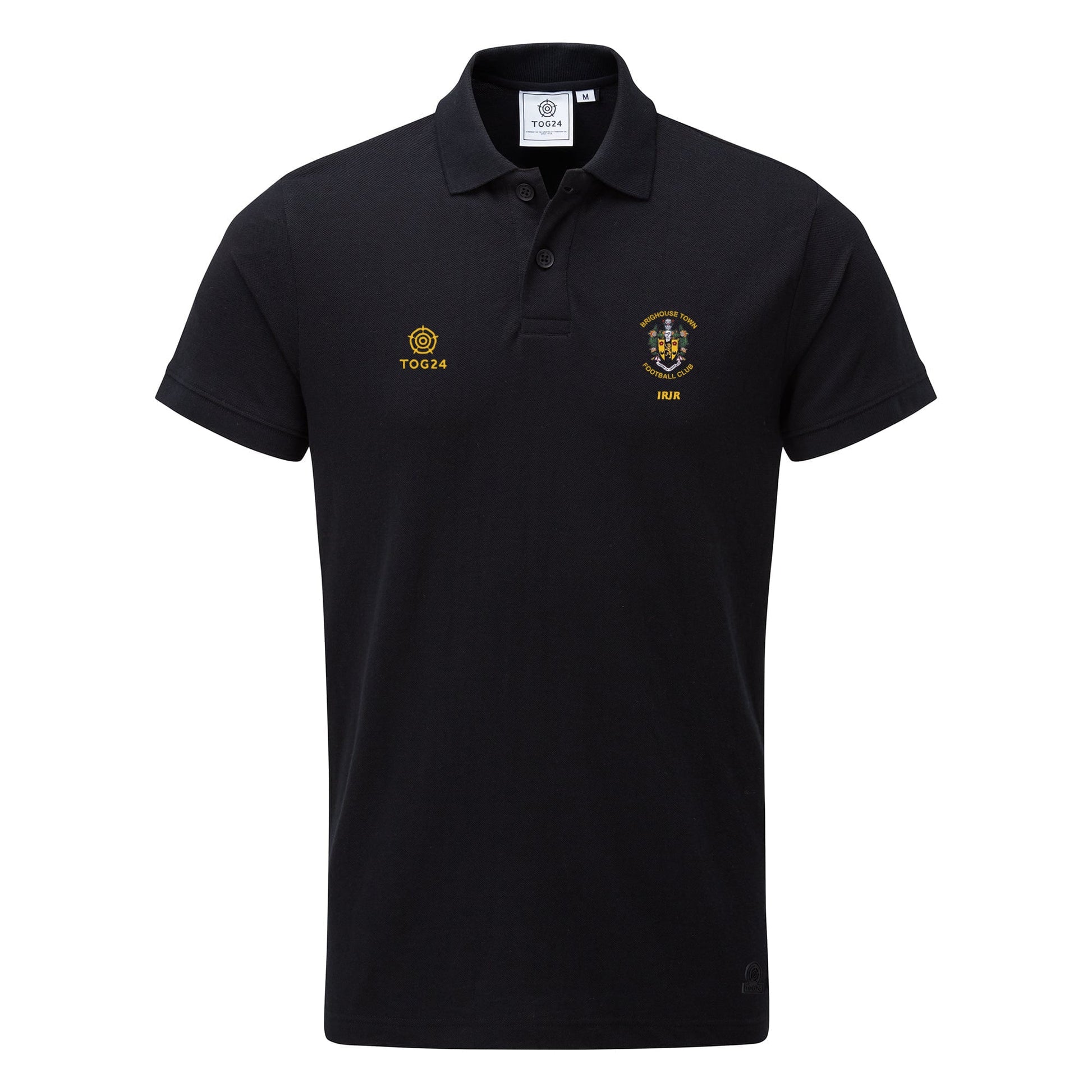 Brighouse Town FC Mens - Bower Polo Shirt Black