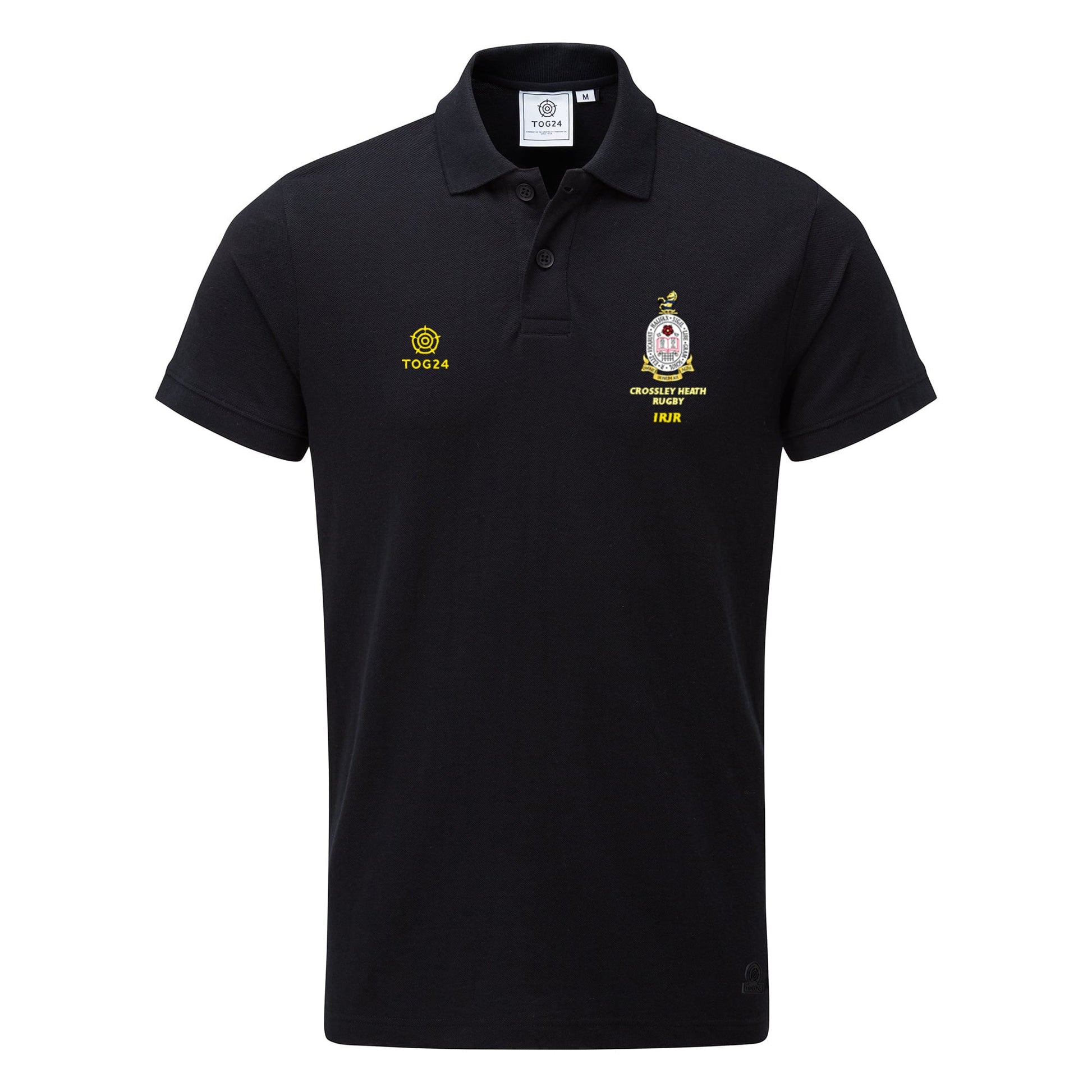 Crossley Heath Mens - Bower Polo Shirt Black