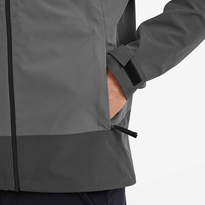 Bowston Mens Performance Waterproof Jacket - Soot Grey