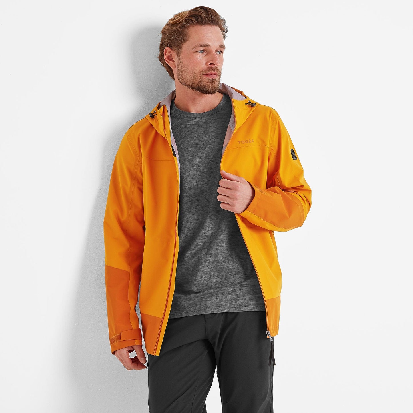 Bowston Mens Performance Waterproof Jacket - Tangerine