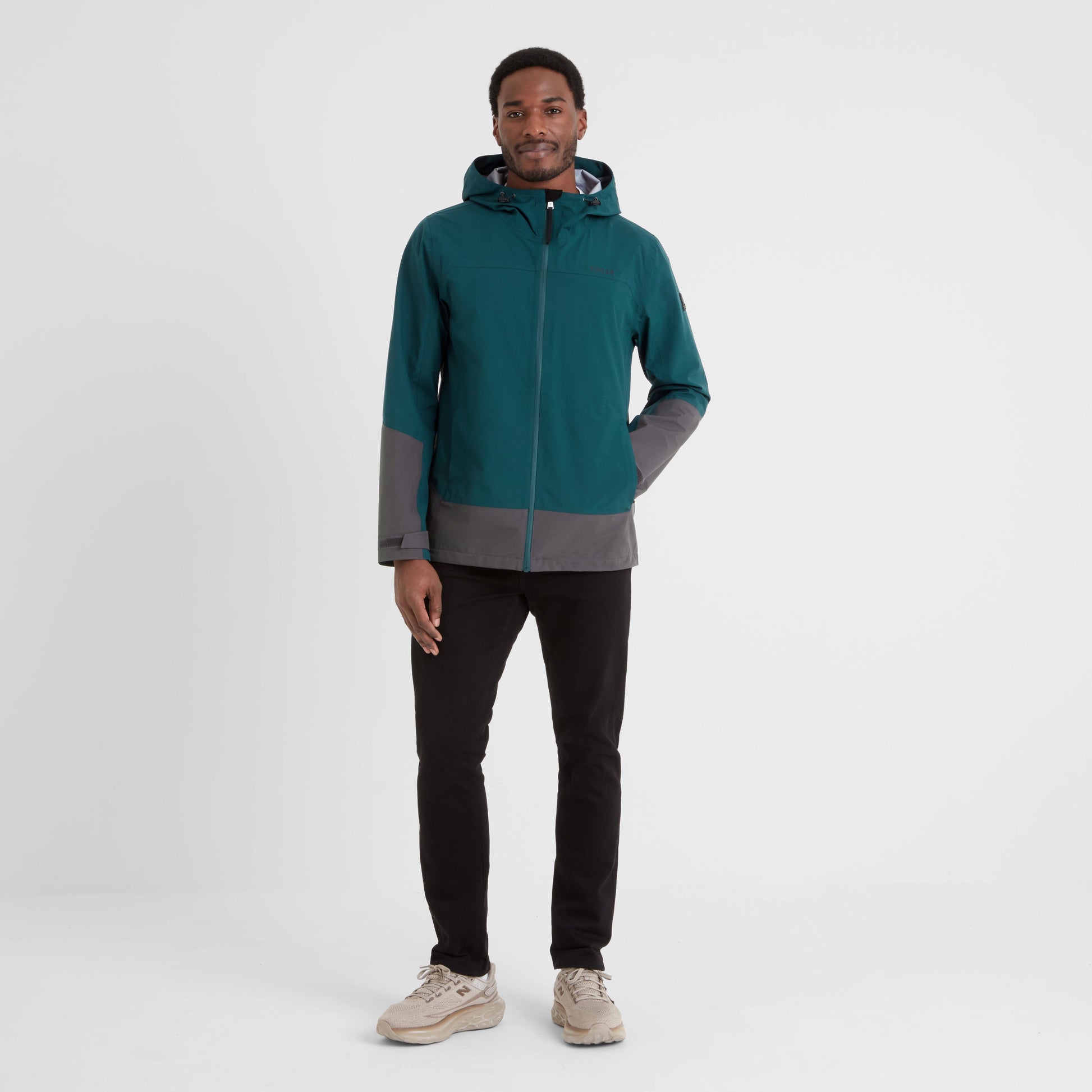 Bowston Mens Performance Waterproof Jacket - Petrol Green