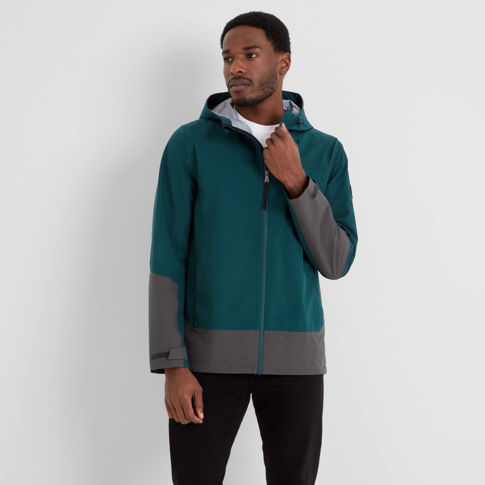 Bowston Mens Performance Waterproof Jacket - Petrol Green