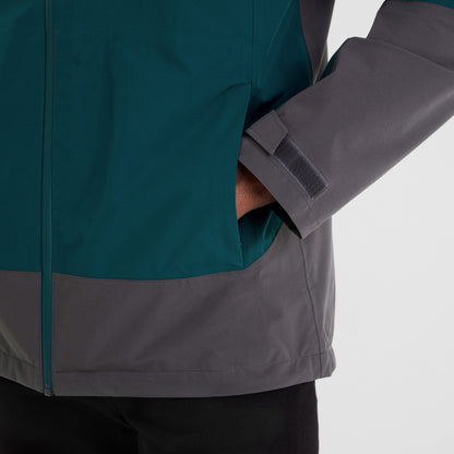Bowston Mens Performance Waterproof Jacket - Petrol Green