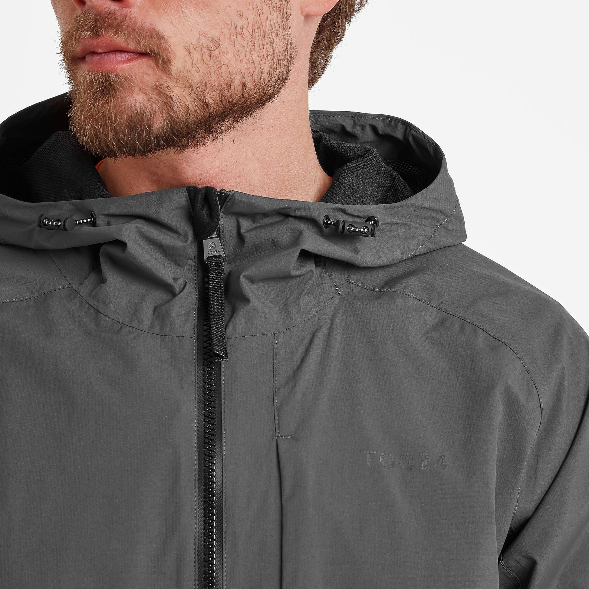 Brigsteer Mens Waterproof Jacket - Soot Grey