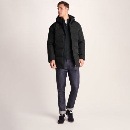 Brinkley Mens Parka - Black