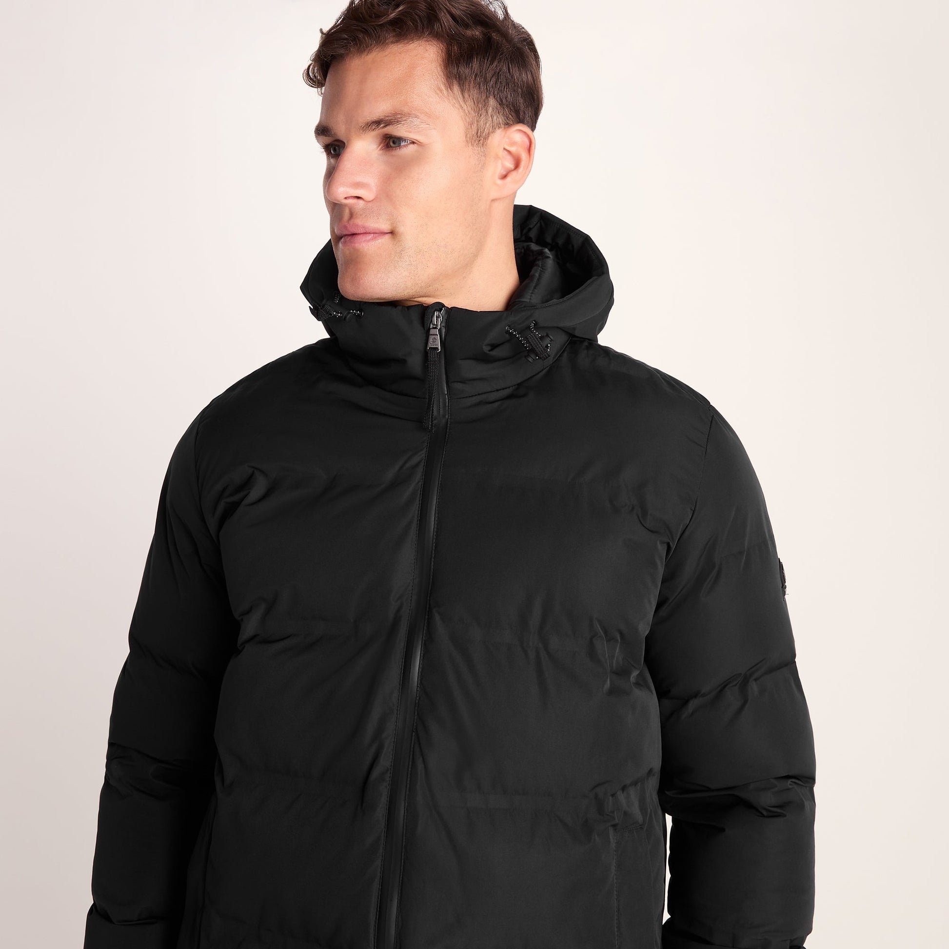 Brinkley Mens Parka - Black
