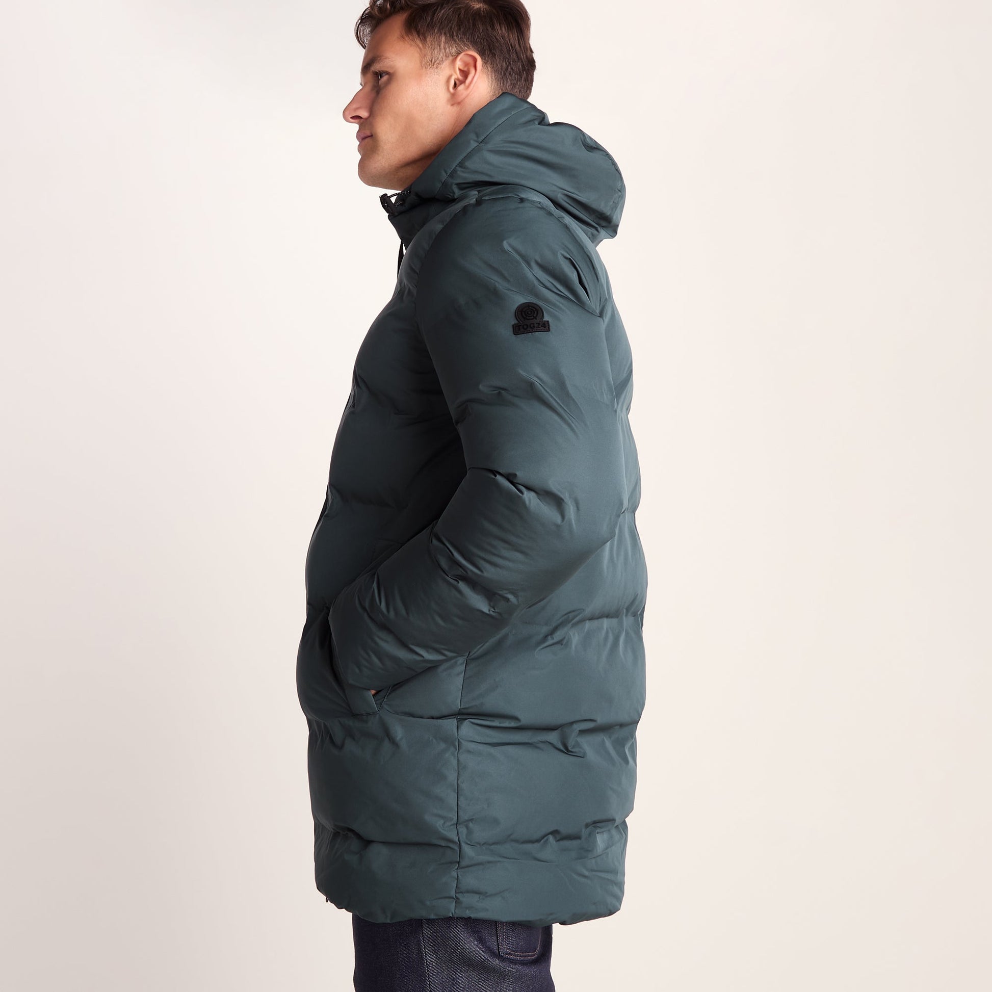 Brinkley Mens Parka - Graphite