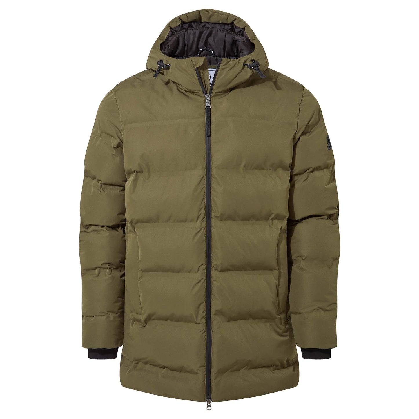 Brinkley Mens Parka - Khaki