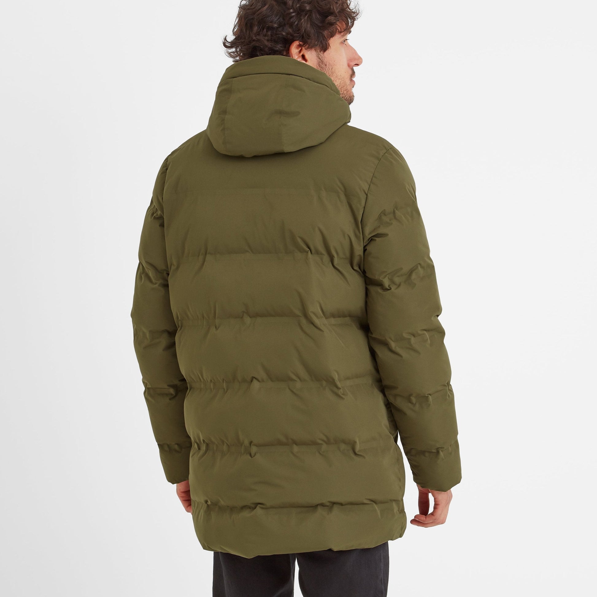 Brinkley Mens Parka - Khaki