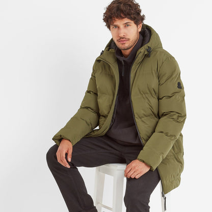 Brinkley Mens Parka - Khaki