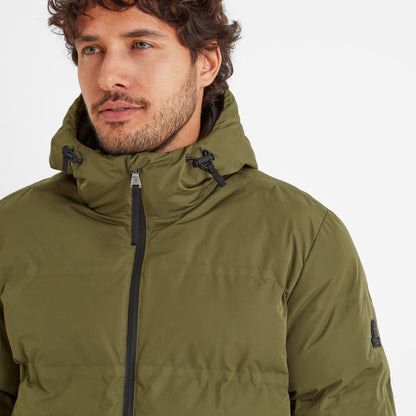 Brinkley Mens Parka - Khaki