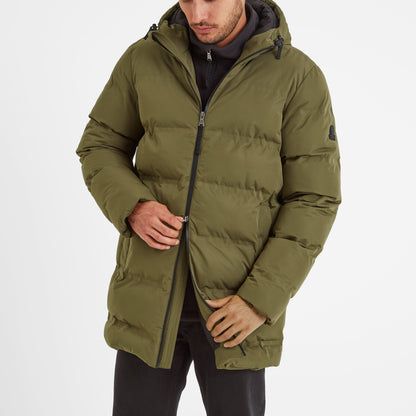 Brinkley Mens Parka - Khaki