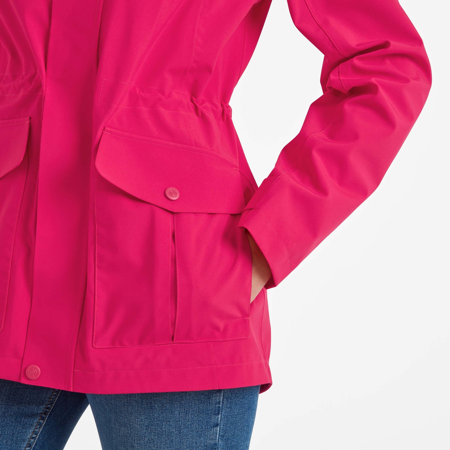Burradon Womens Waterproof Jacket - Magenta Pink