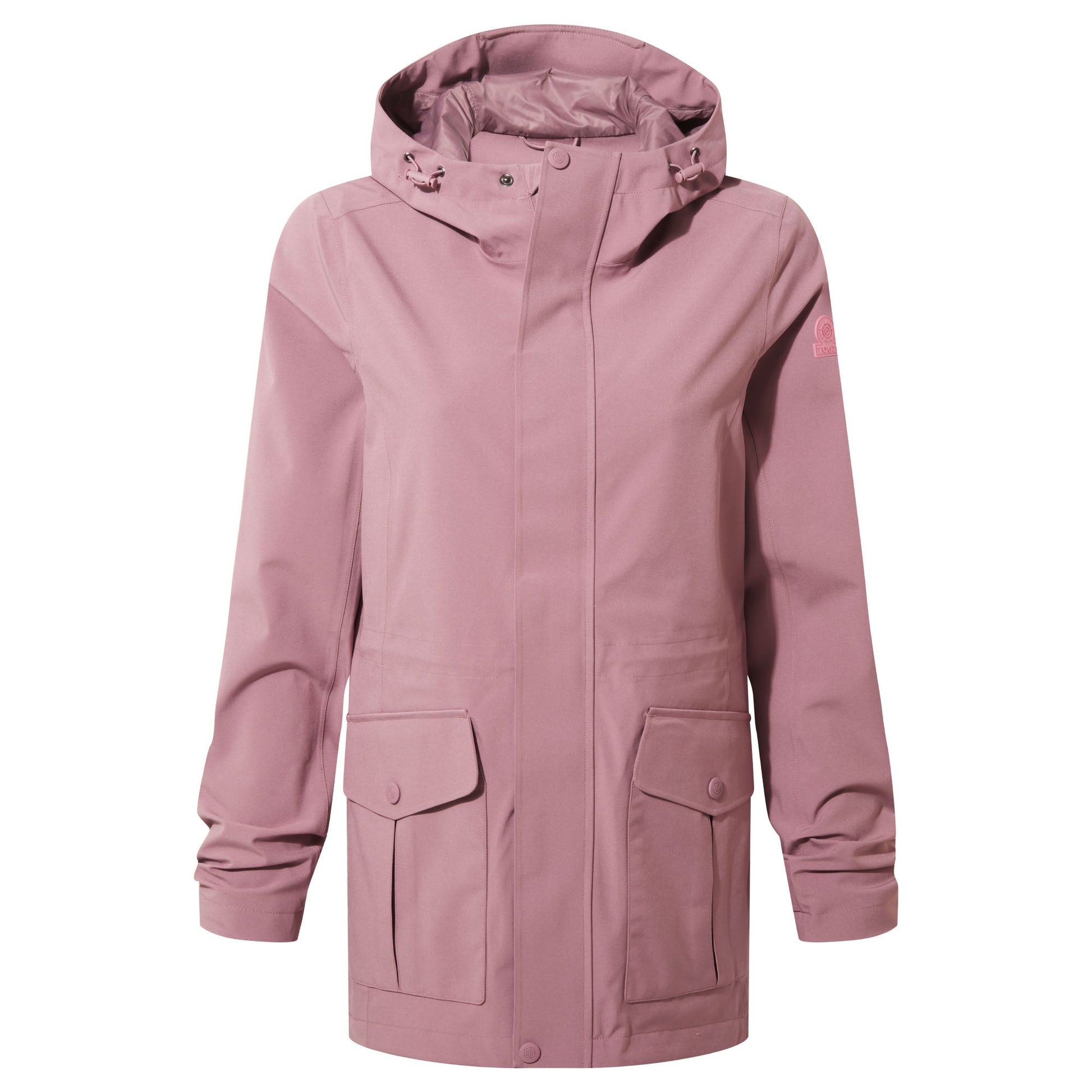 Burradon Womens Waterproof Jacket - Mauve