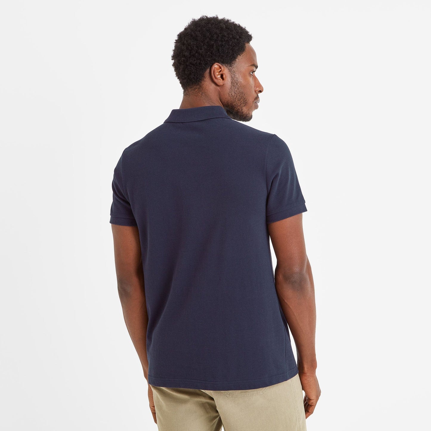 Butley Mens 100% Cotton Polo Shirt - Dark Indigo