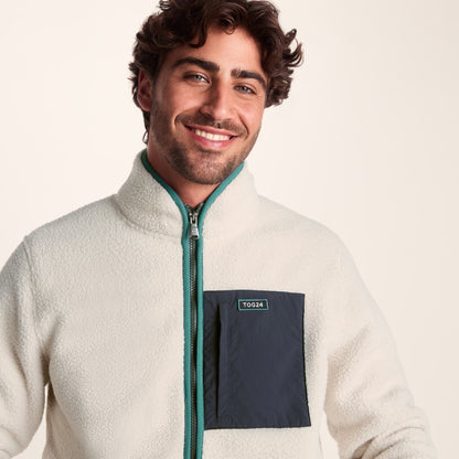 Cameron Mens Sherpa Fleece - Warm Cloud
