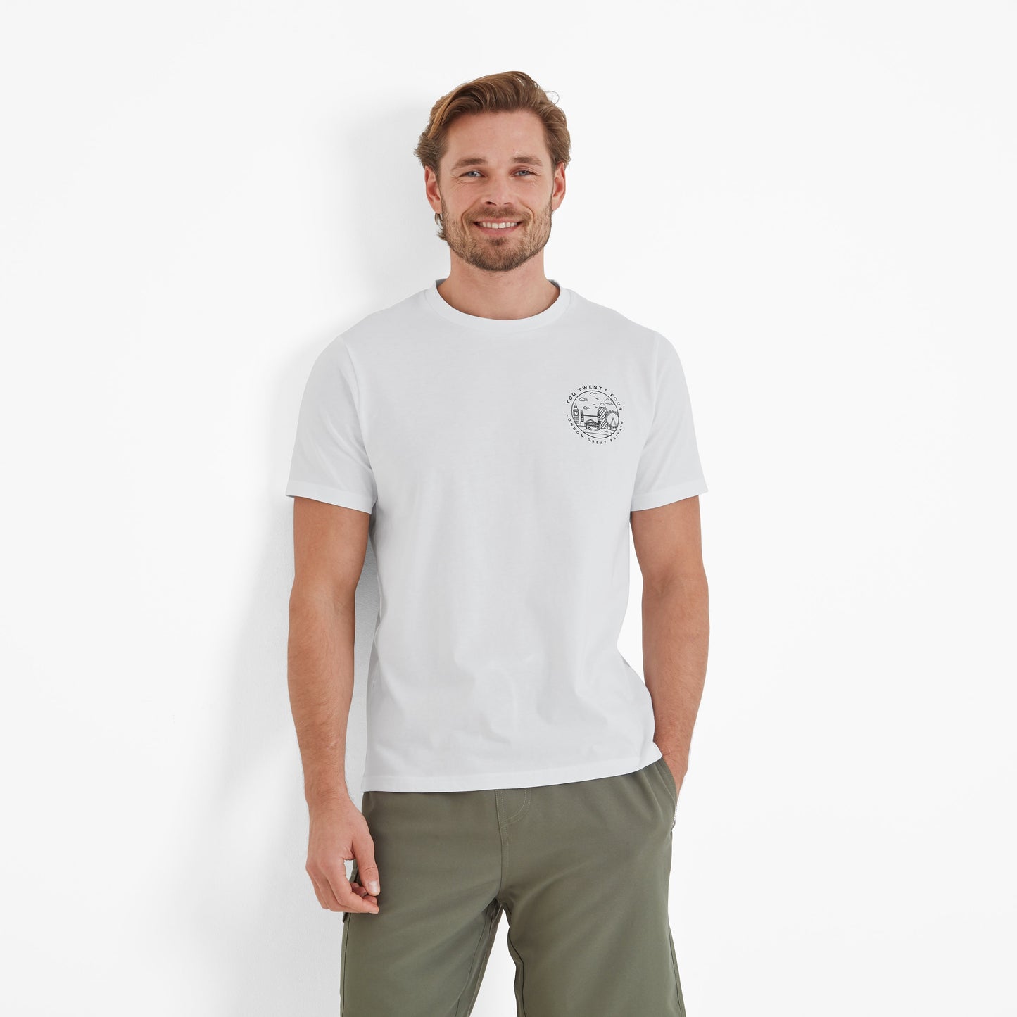 Capital Mens T-Shirt - Optic White