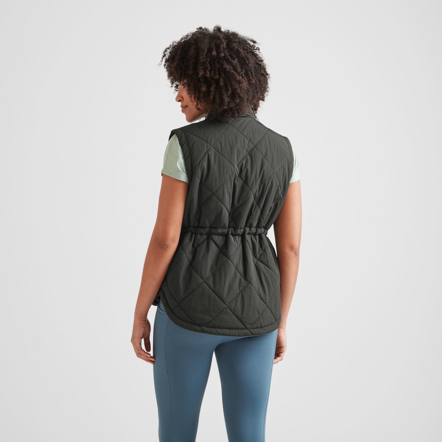 Cassly Womens Insulated Gilet - Washed Black