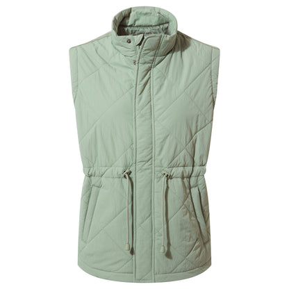Cassly Womens Insulated Gilet - Pistachio