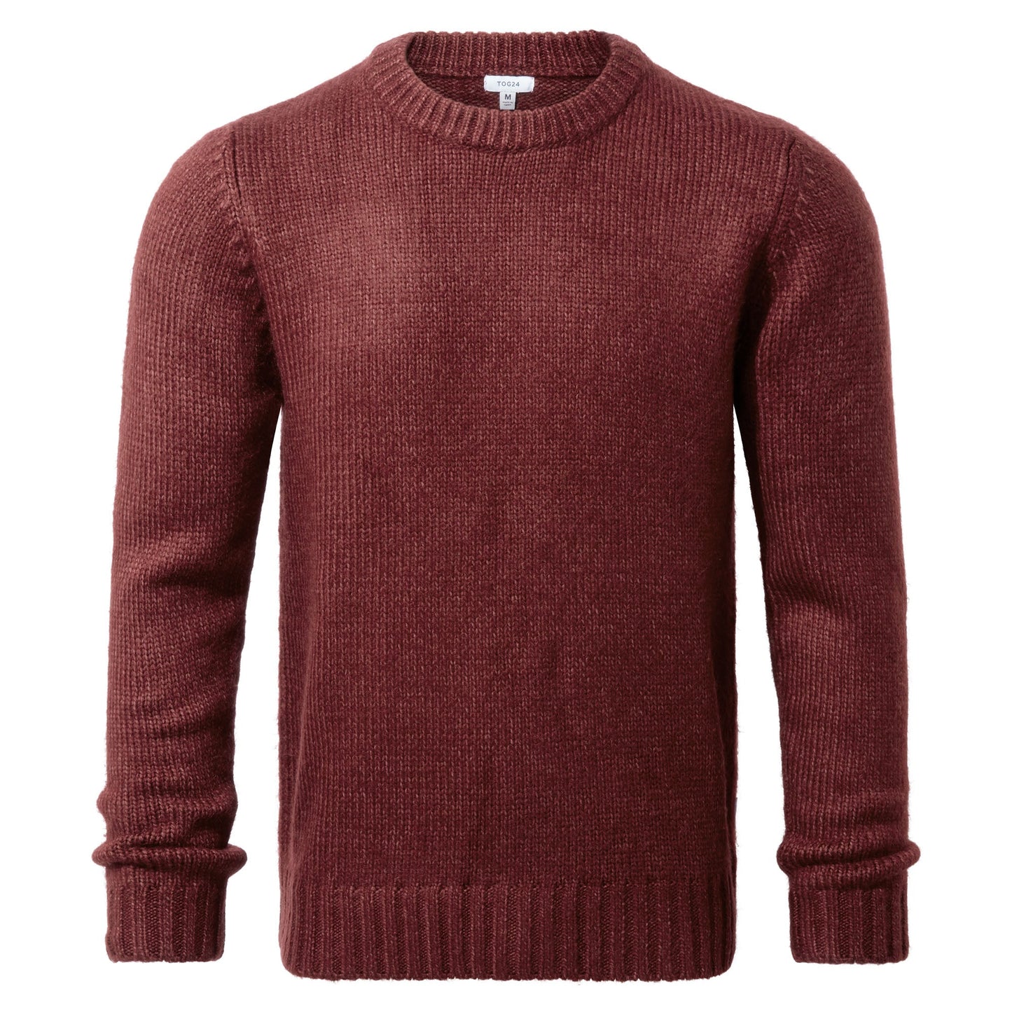 Cicero Mens Knitted Jumper - Port Marl