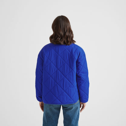 Cirnan Womens Shower Resistant Insulated Packaway Jacket - Ultra Marine