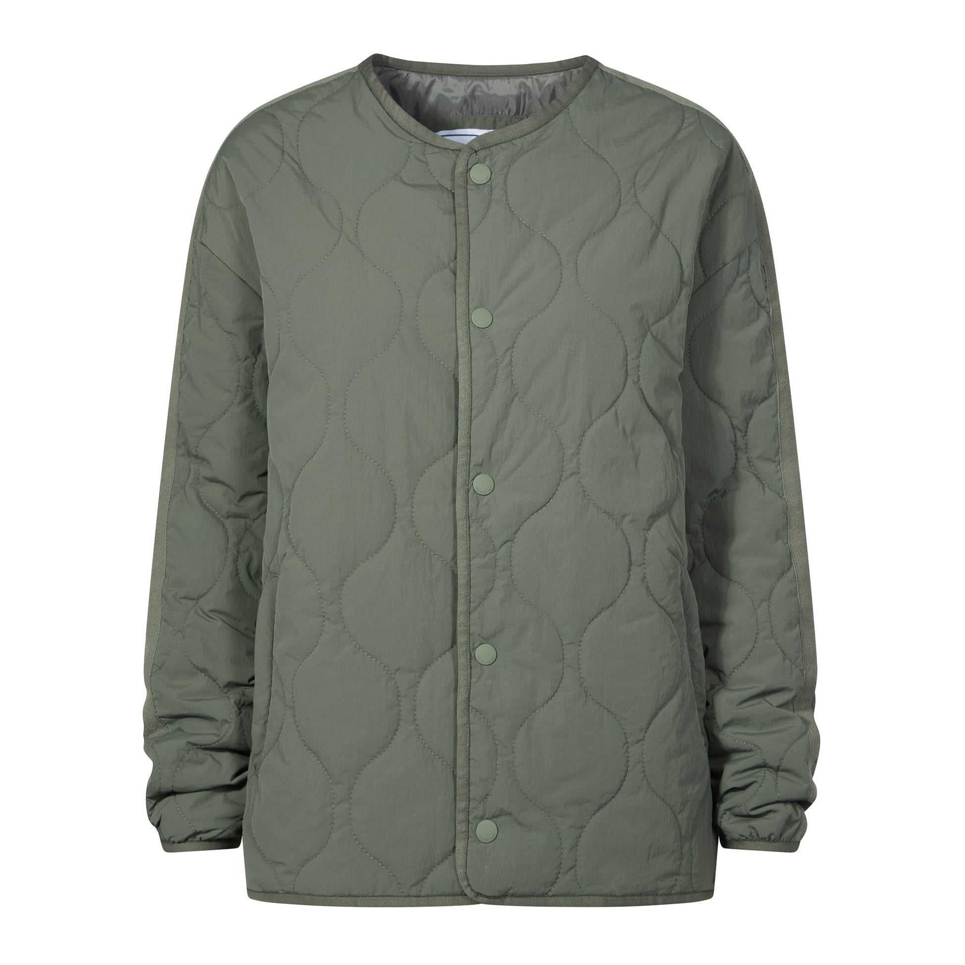 Cleadon Womens Relaxed Fit Shower Resistant Lightweight Insulated Jacket - Pale Khaki