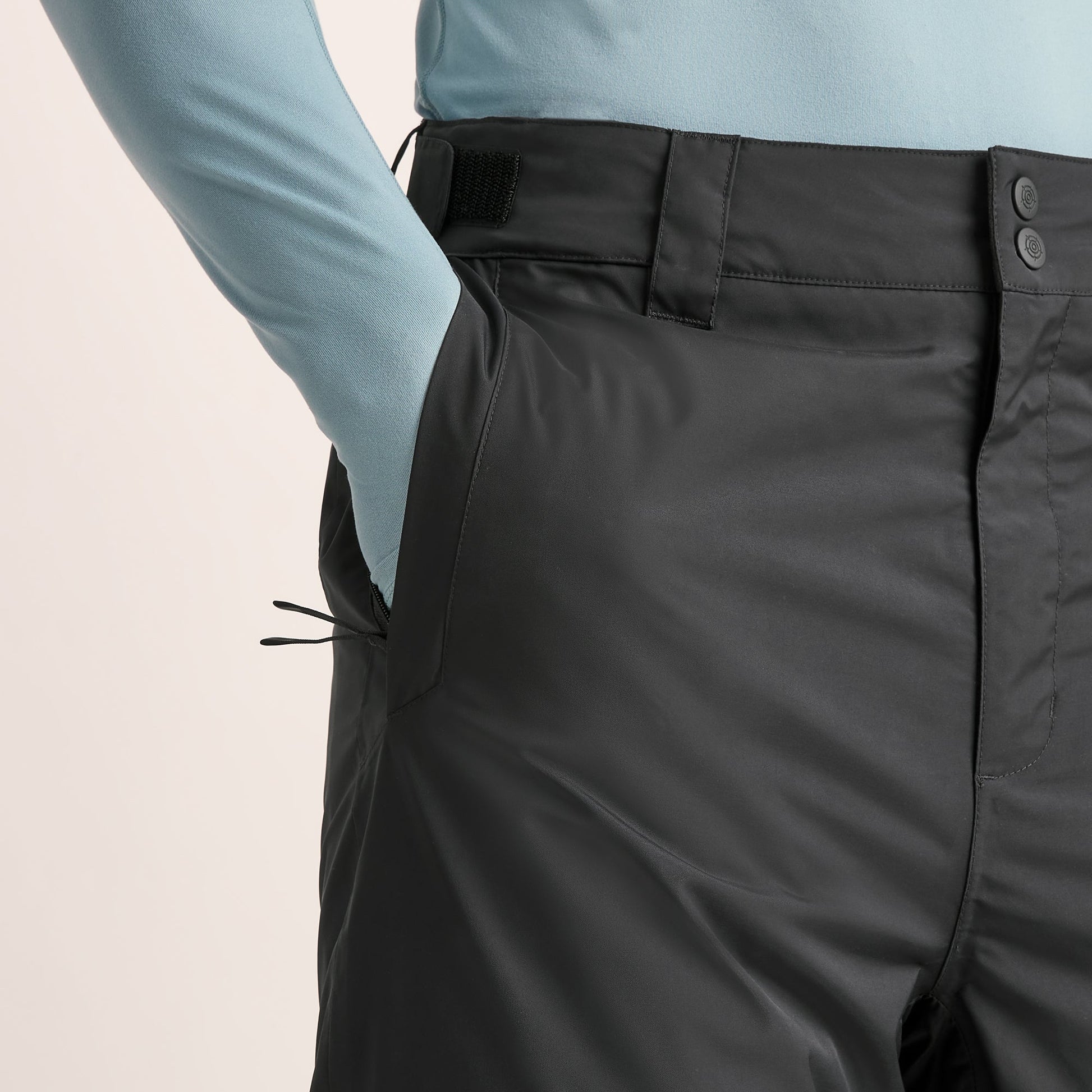 Clusaz Mens Waterproof Insulated Salopettes - Black