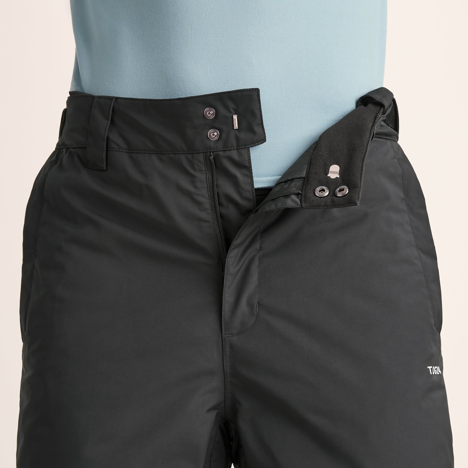 Clusaz Mens Waterproof Insulated Salopettes - Black