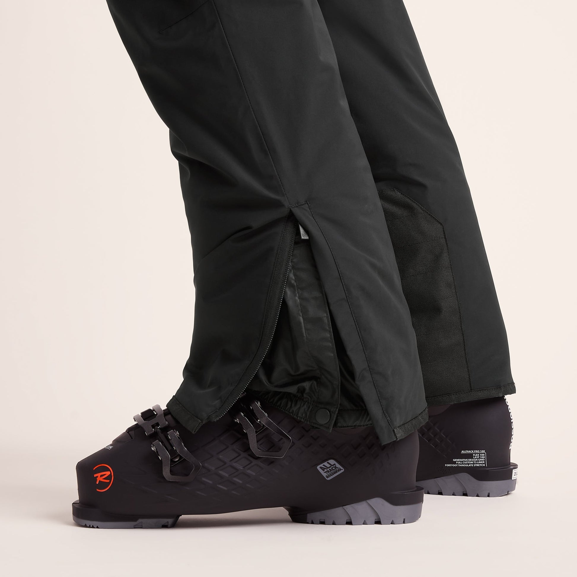 Clusaz Mens Waterproof Insulated Salopettes - Black