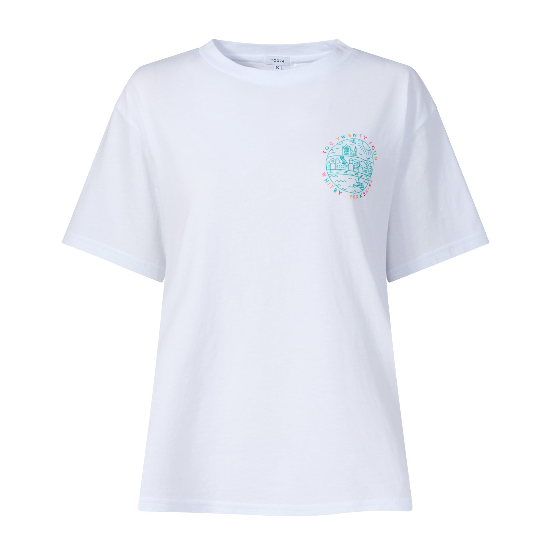 Coast Womens 100% Cotton Supersoft Relaxed Fit T-Shirt - Optic White