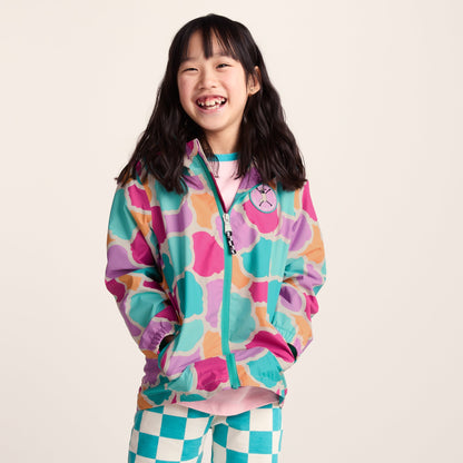 Cohampshire Kids Shaun the Sheep Waterproof Jacket - Pink Cloud Print