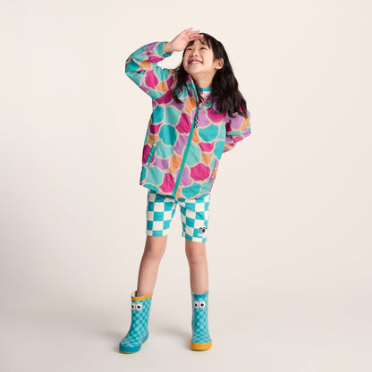 Cohampshire Kids Shaun the Sheep Waterproof Jacket - Pink Cloud Print