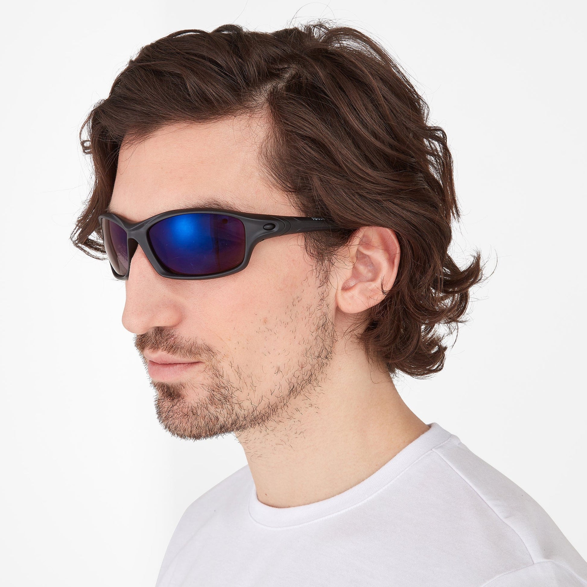 Collier Sunglasses - Black/Blue
