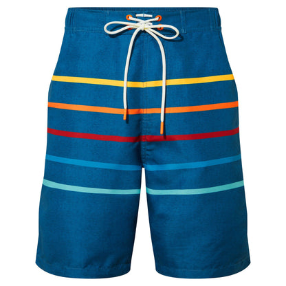 Colton Mens Swimming Shorts - Steel Blue Marl