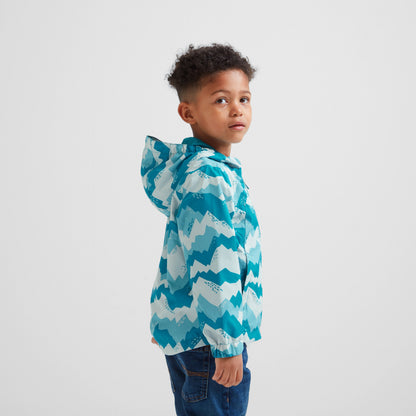 Copley Kids Waterproof Jacket - Mosaic Blue Mountain Print