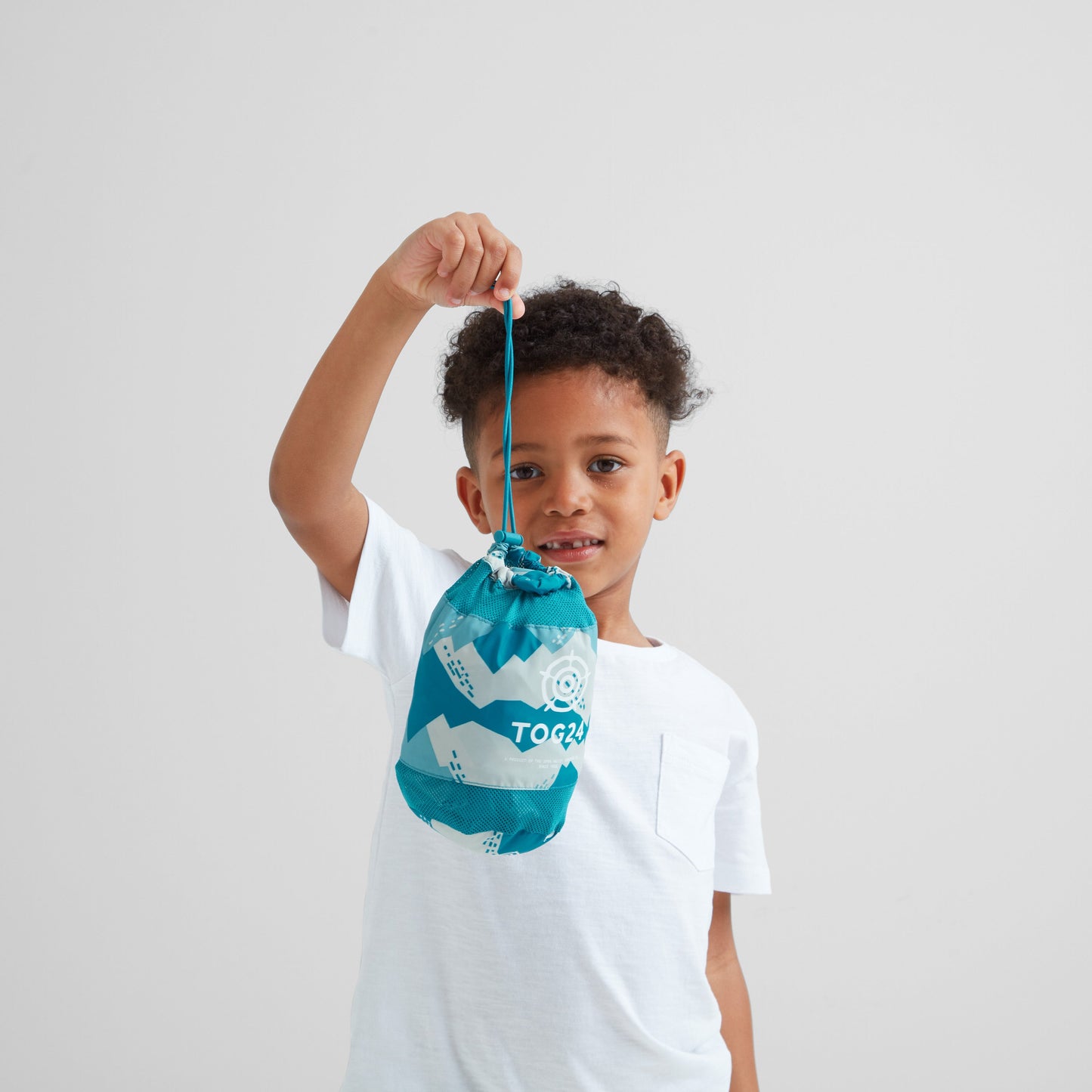 Copley Kids Waterproof Jacket - Mosaic Blue Mountain Print