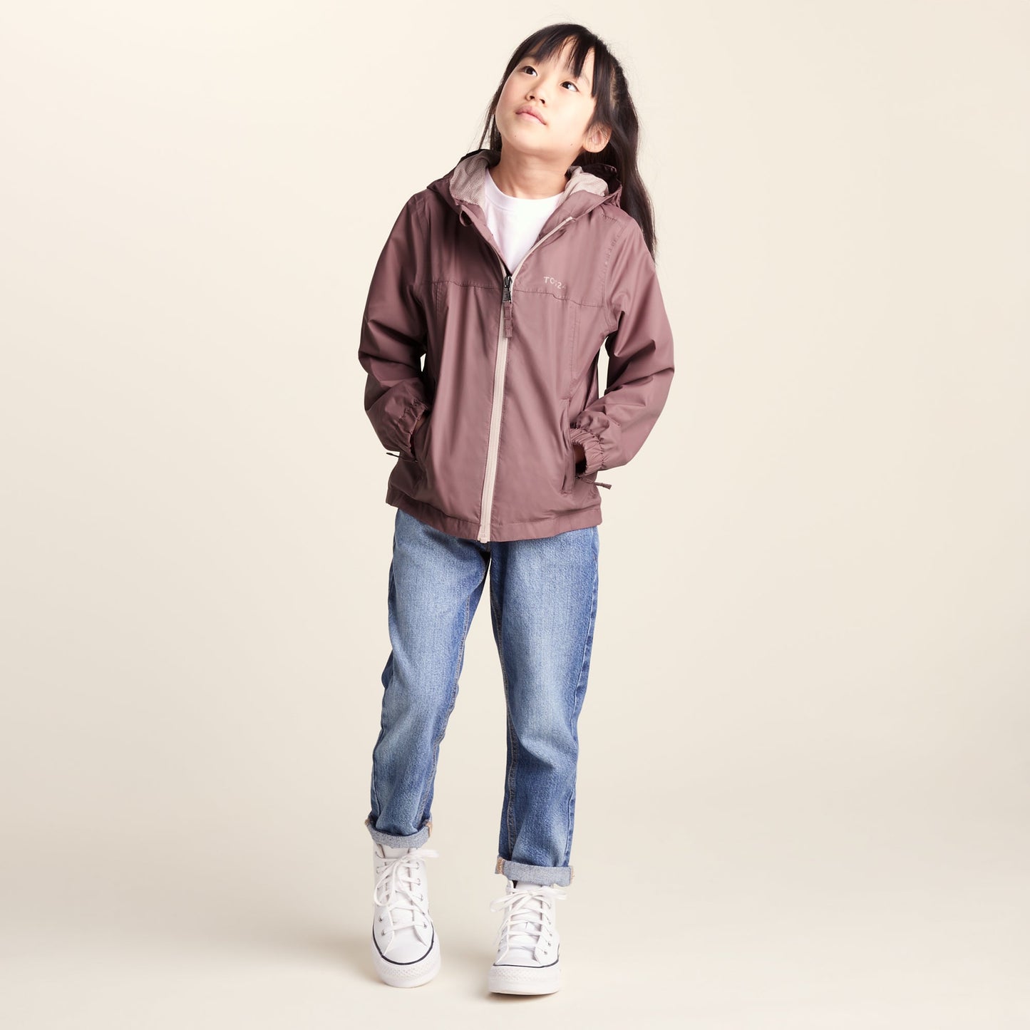 Copley Kids Waterproof Jacket - Mauve