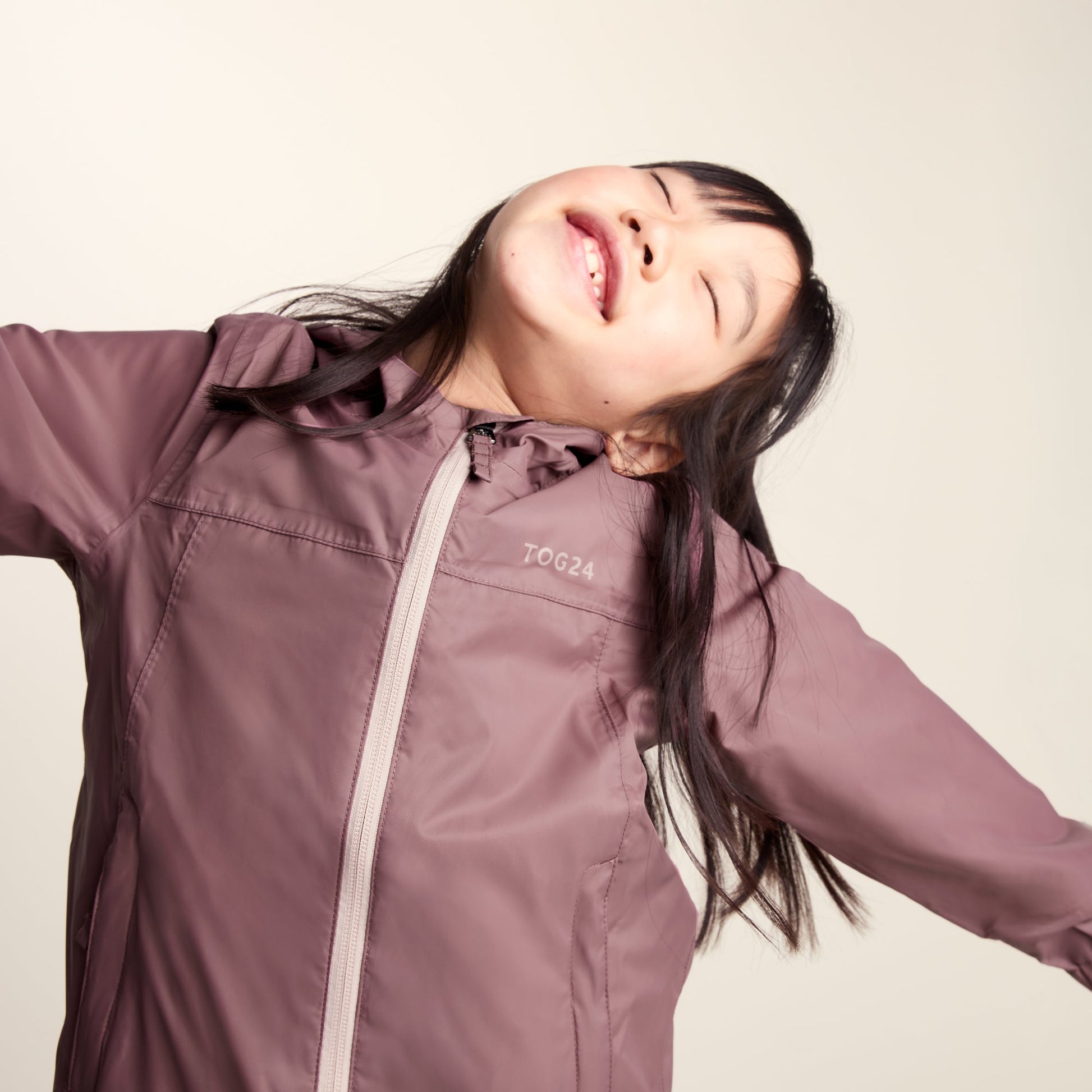 Copley Kids Waterproof Jacket - Mauve
