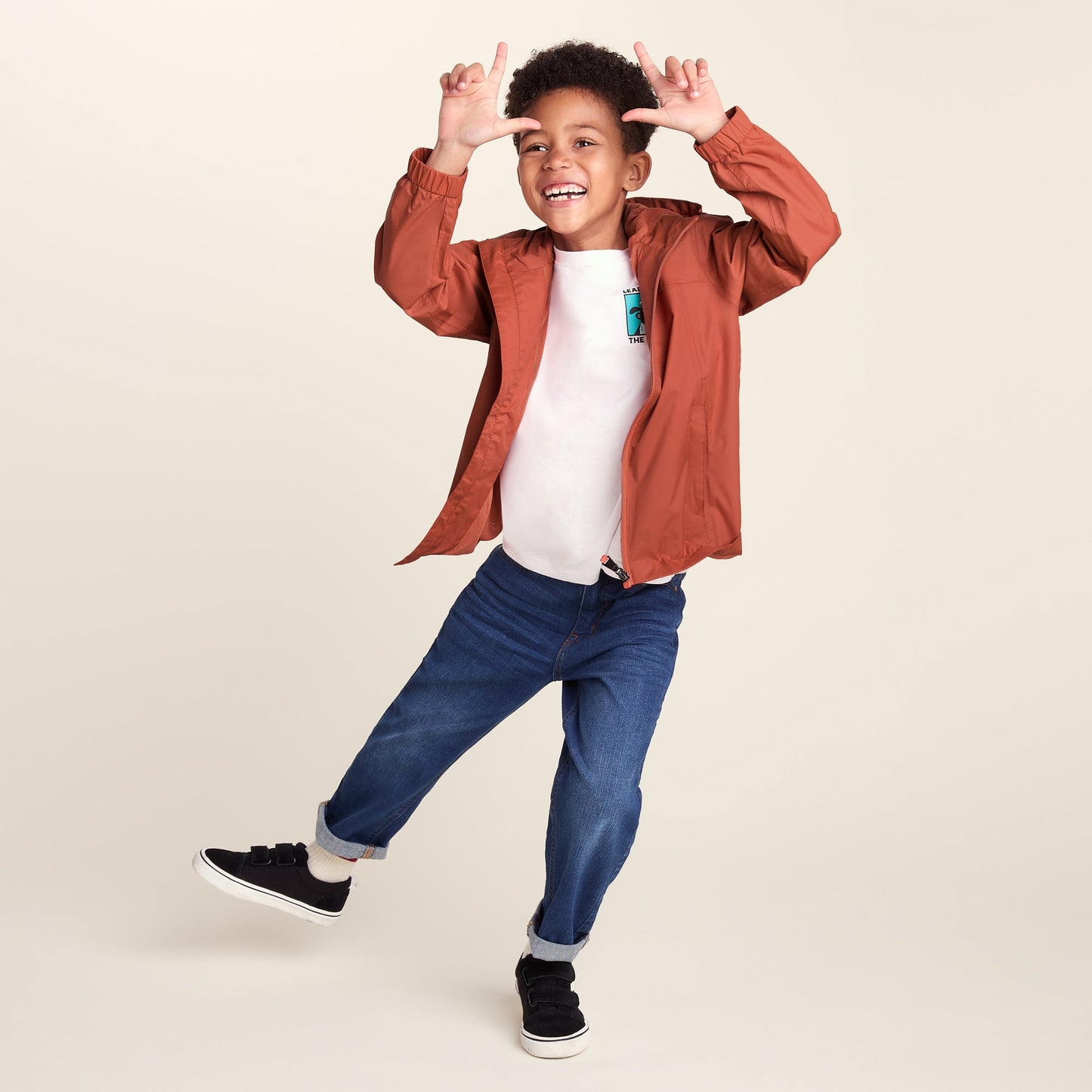 Copley Kids Waterproof Jacket - Canyon Orange