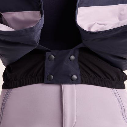 Corvara Womens Waterproof Insulated Ski Jacket - Oxford Blue/Lavender Grey