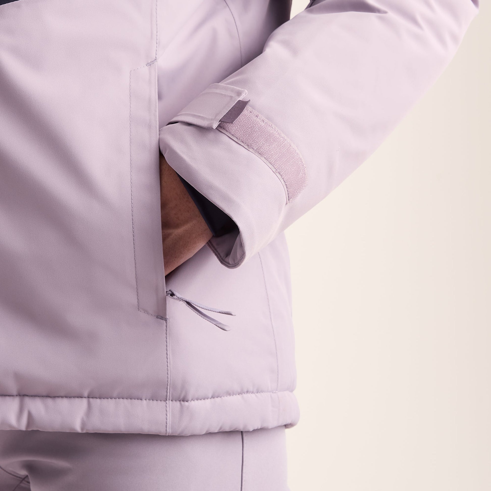 Corvara Womens Waterproof Insulated Ski Jacket - Oxford Blue/Lavender Grey