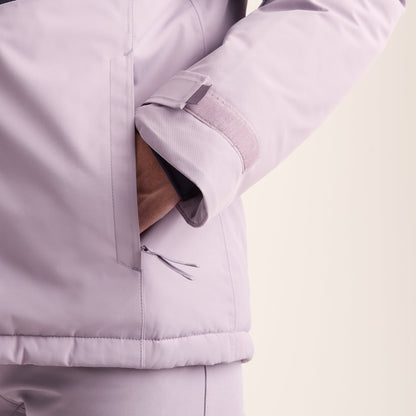 Corvara Womens Waterproof Insulated Ski Jacket - Oxford Blue/Lavender Grey