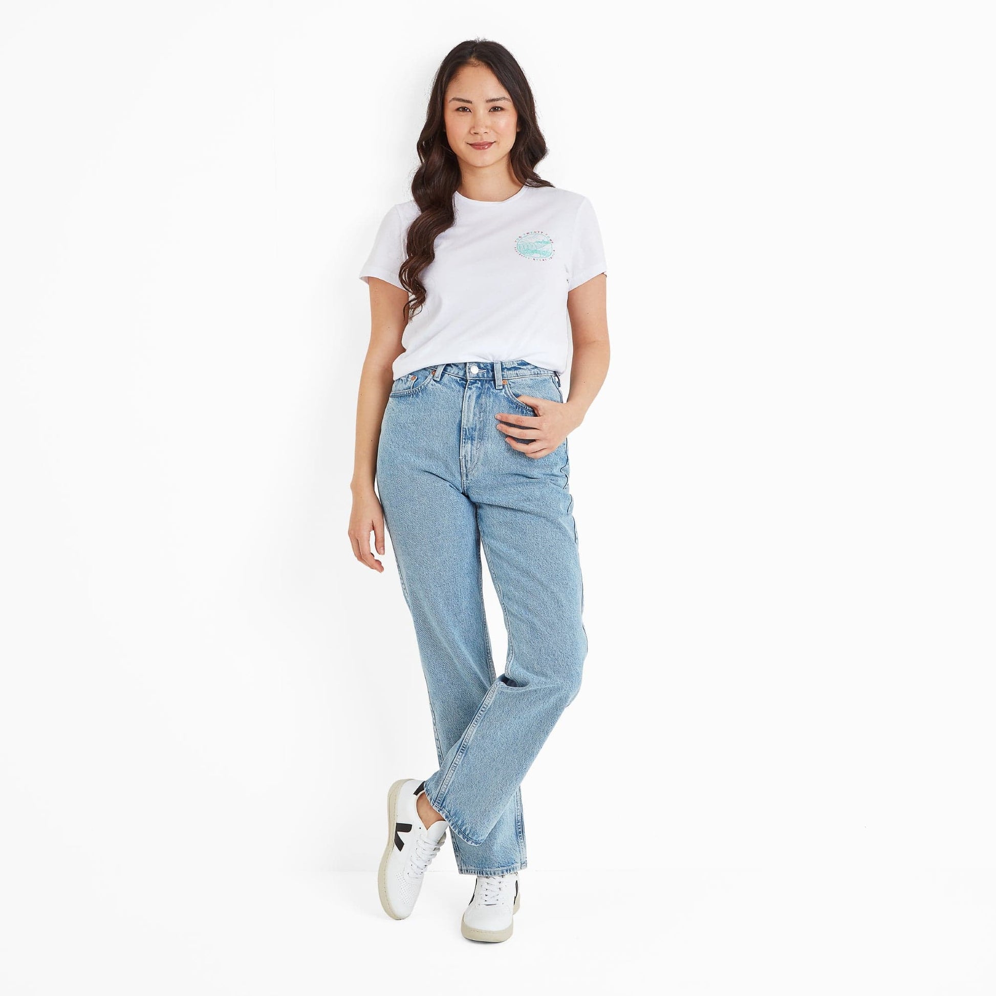 Country Womens T-Shirt - Optic White
