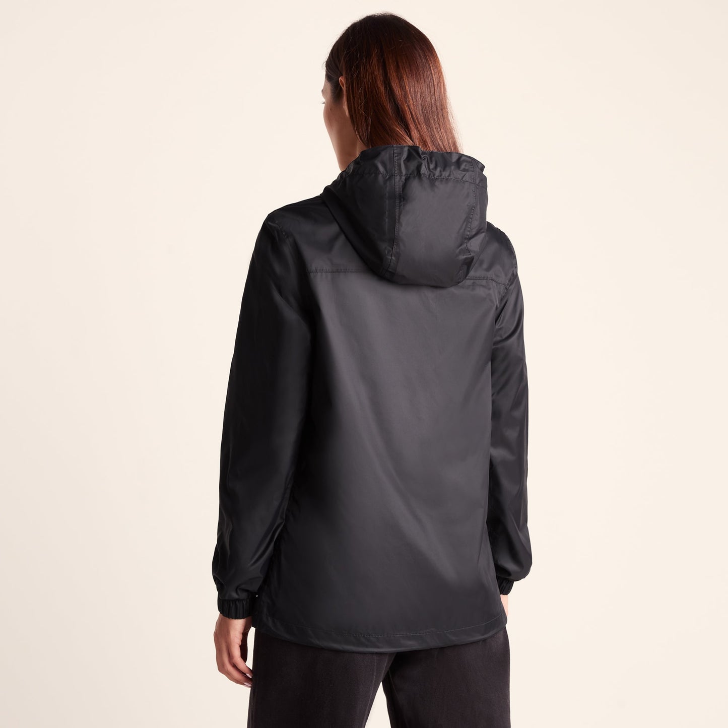 Craven Womens Waterproof Packaway Jacket - Black