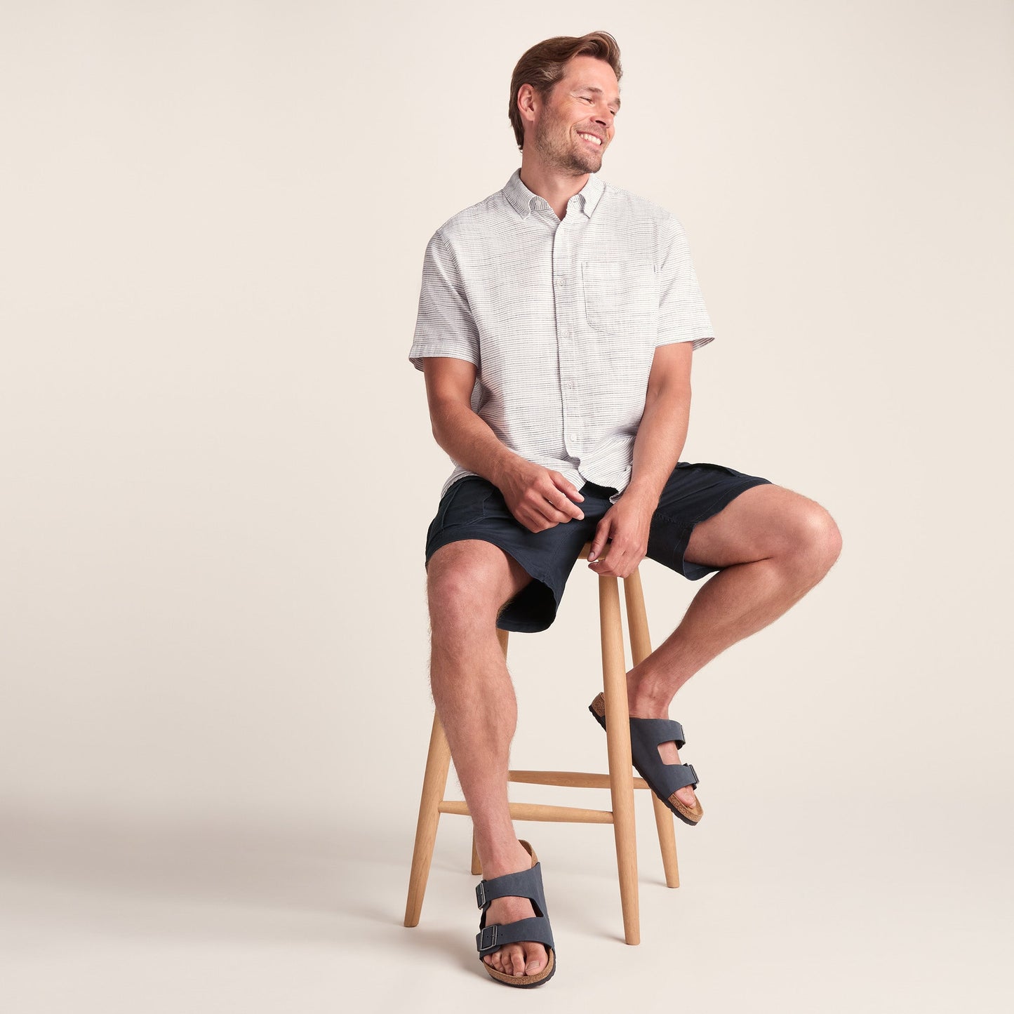 Credo Mens Supersoft Cargo Shorts - Dark Indigo