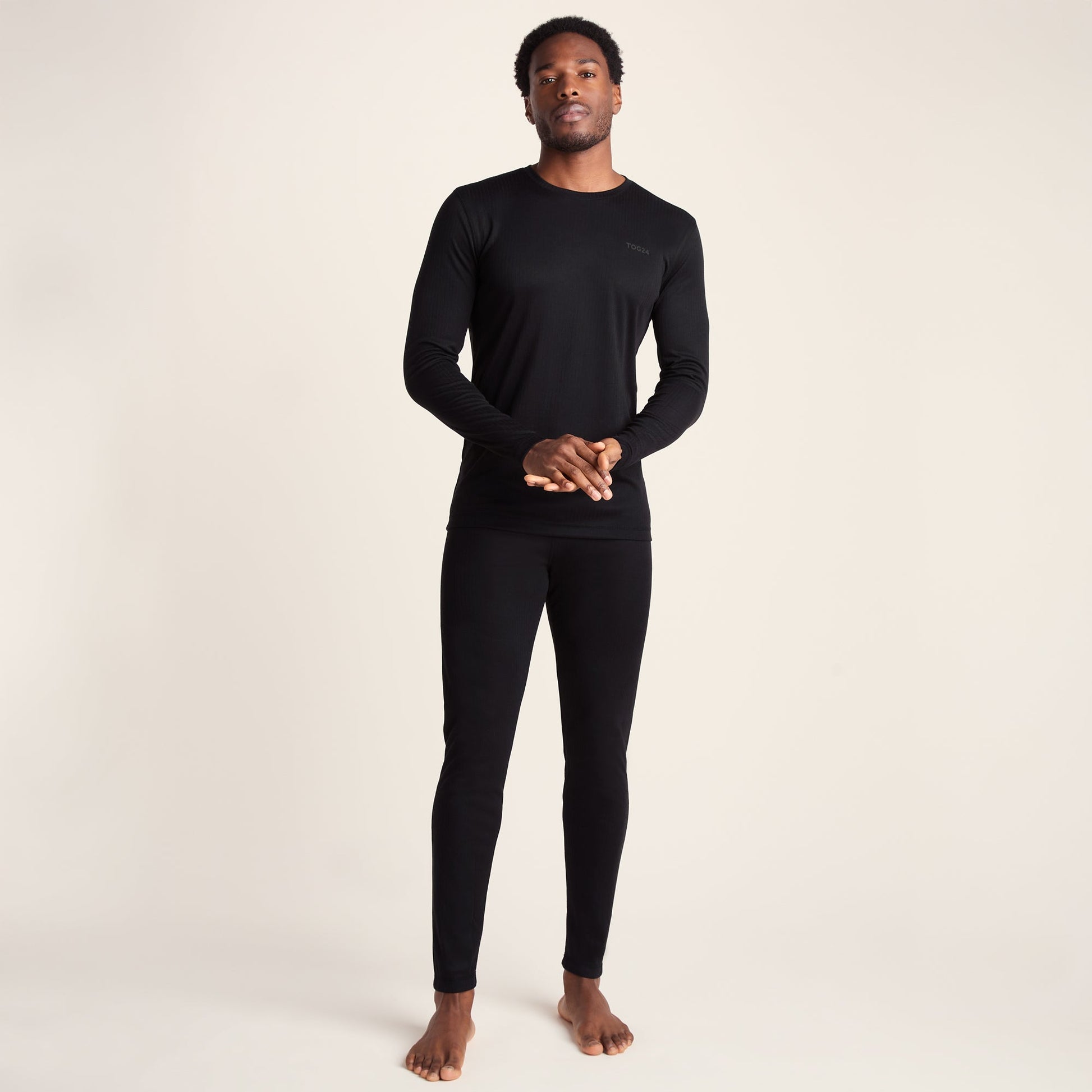 Darley Mens Thermal Base Layer Set - Black